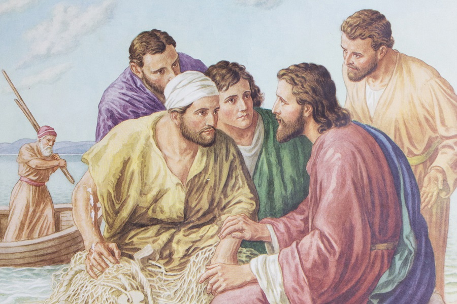  lundi après l'Epiphanie, — Année B dans Catéchèse appel-des-4-premiers-disciples